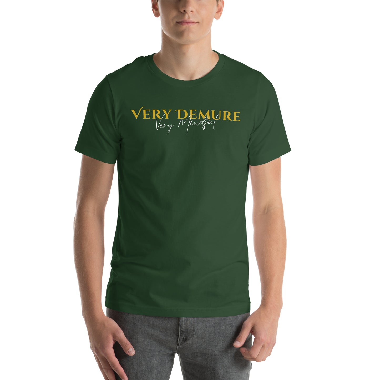 Very Demure. Very Mindful Unisex t-shirt