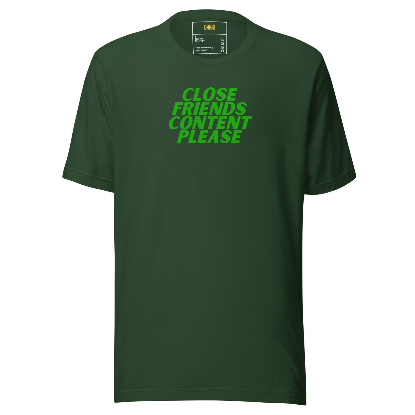 Close Friends Content Please Unisex t-shirt