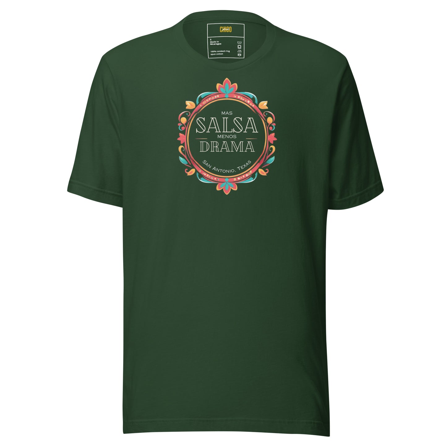 Mas Salsa Menos Drama Unisex t-shirt