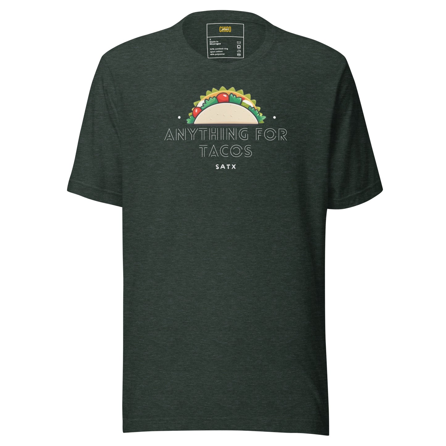 Anything for Tacos Unisex t-shirt