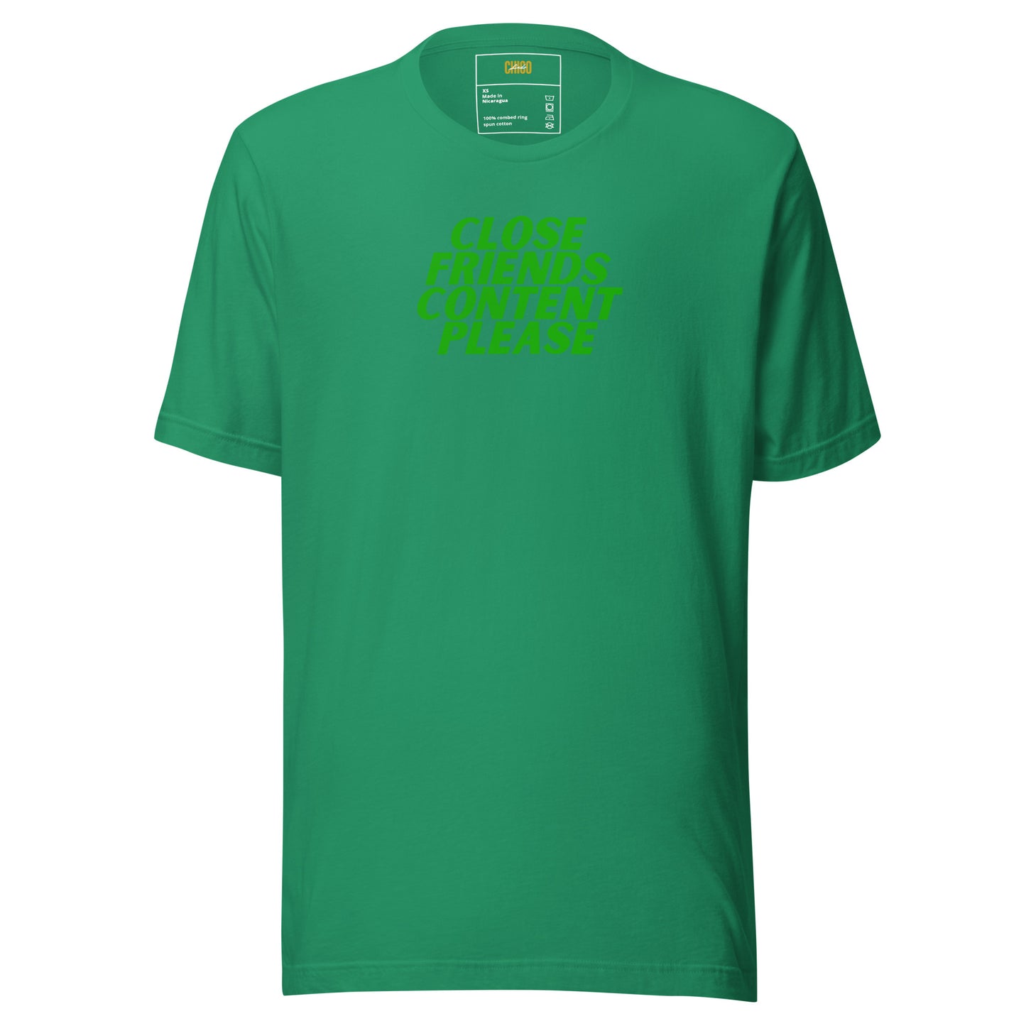 Close Friends Content Please Unisex t-shirt