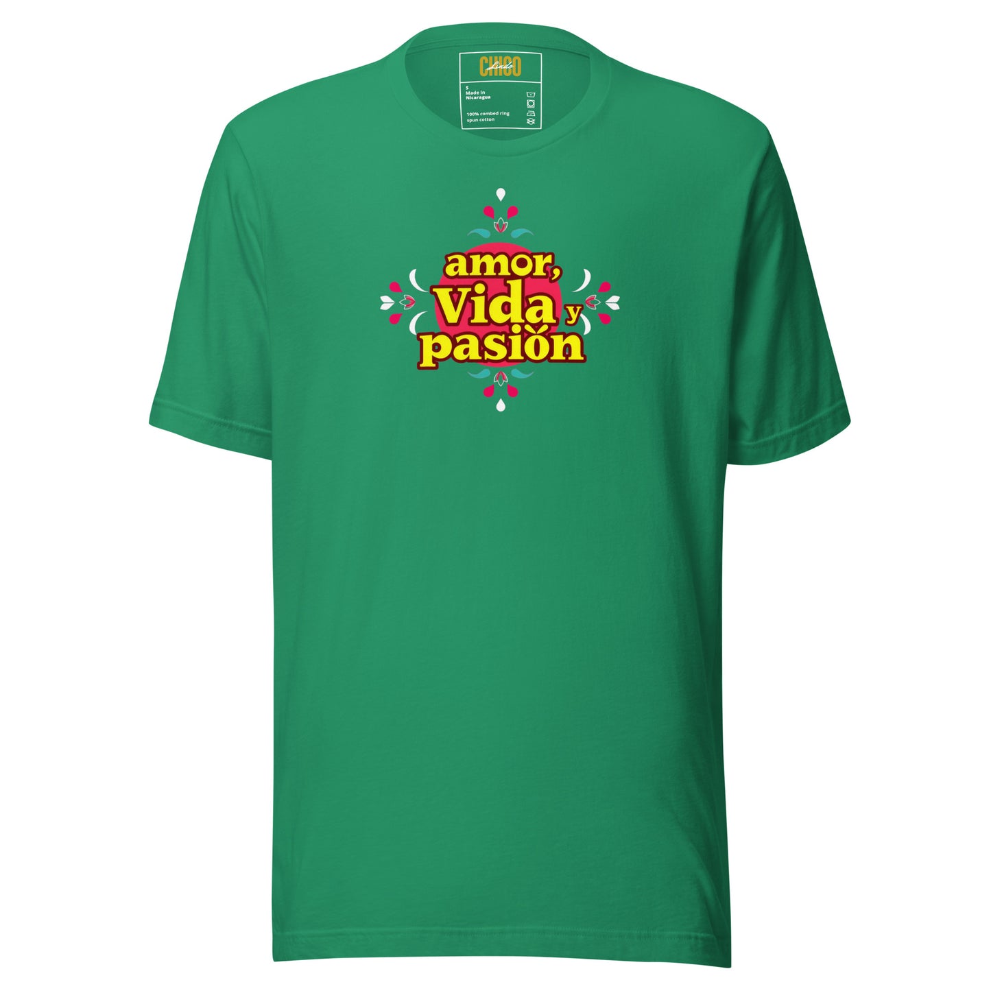 Amor Vida Pasion Unisex t-shirt