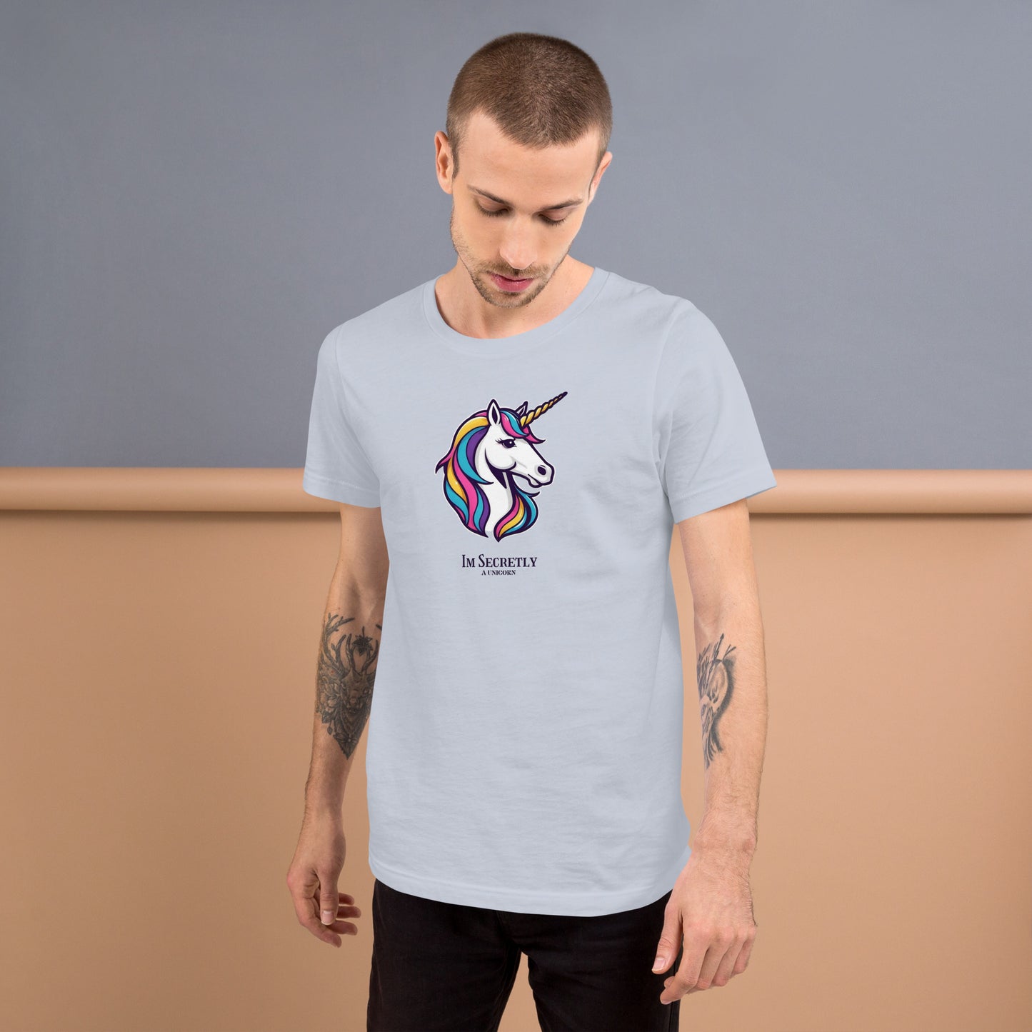 I'm Secretly a Unicorn Unisex t-shirt