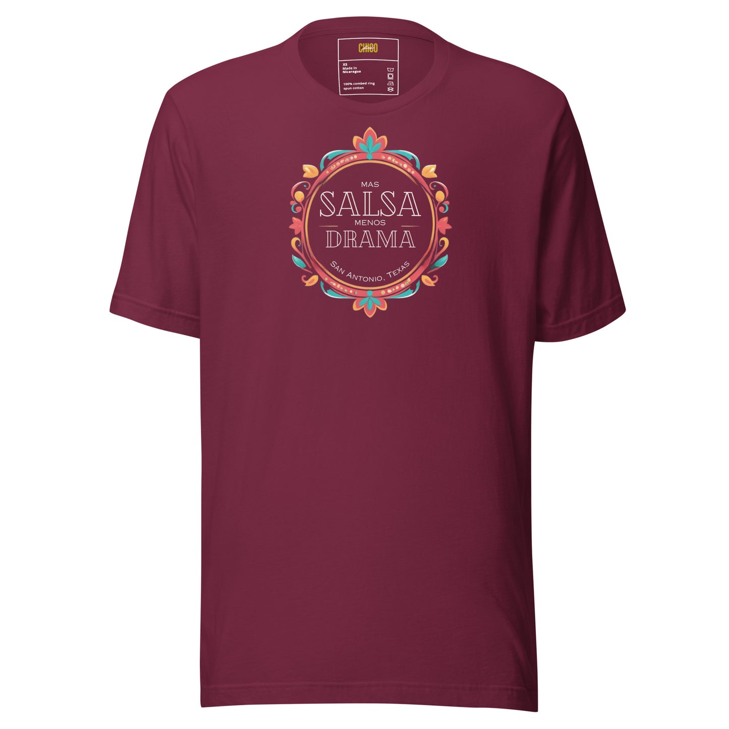 Mas Salsa Menos Drama Unisex t-shirt