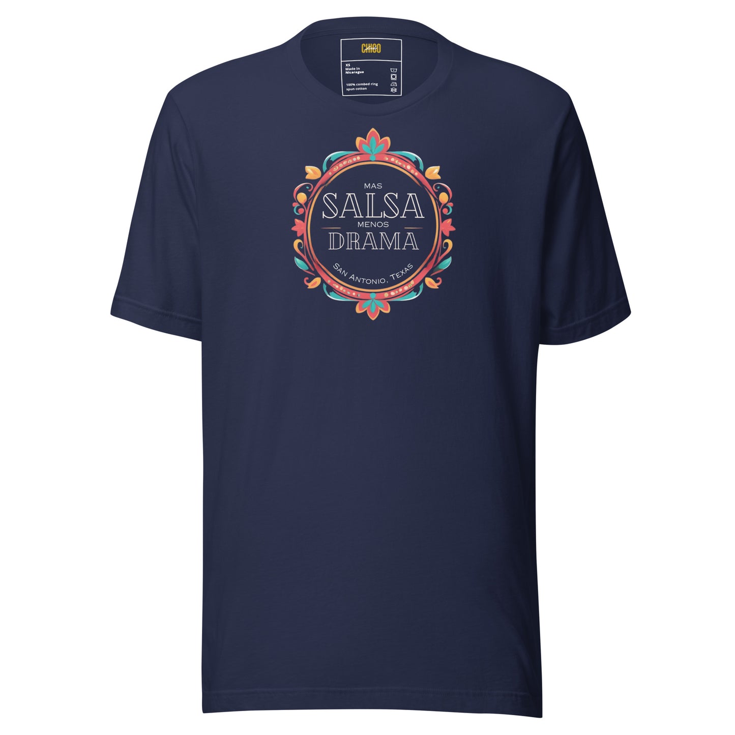 Mas Salsa Menos Drama Unisex t-shirt
