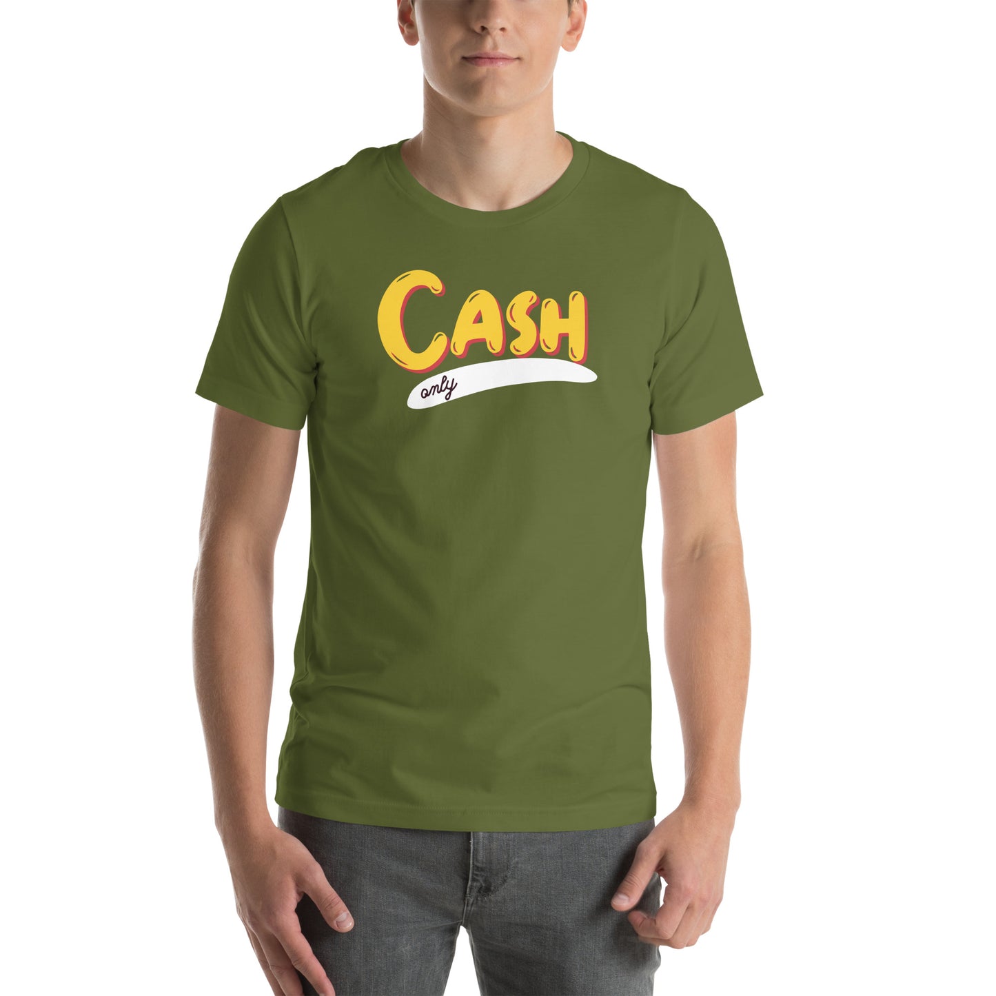 Cash Only Unisex t-shirt