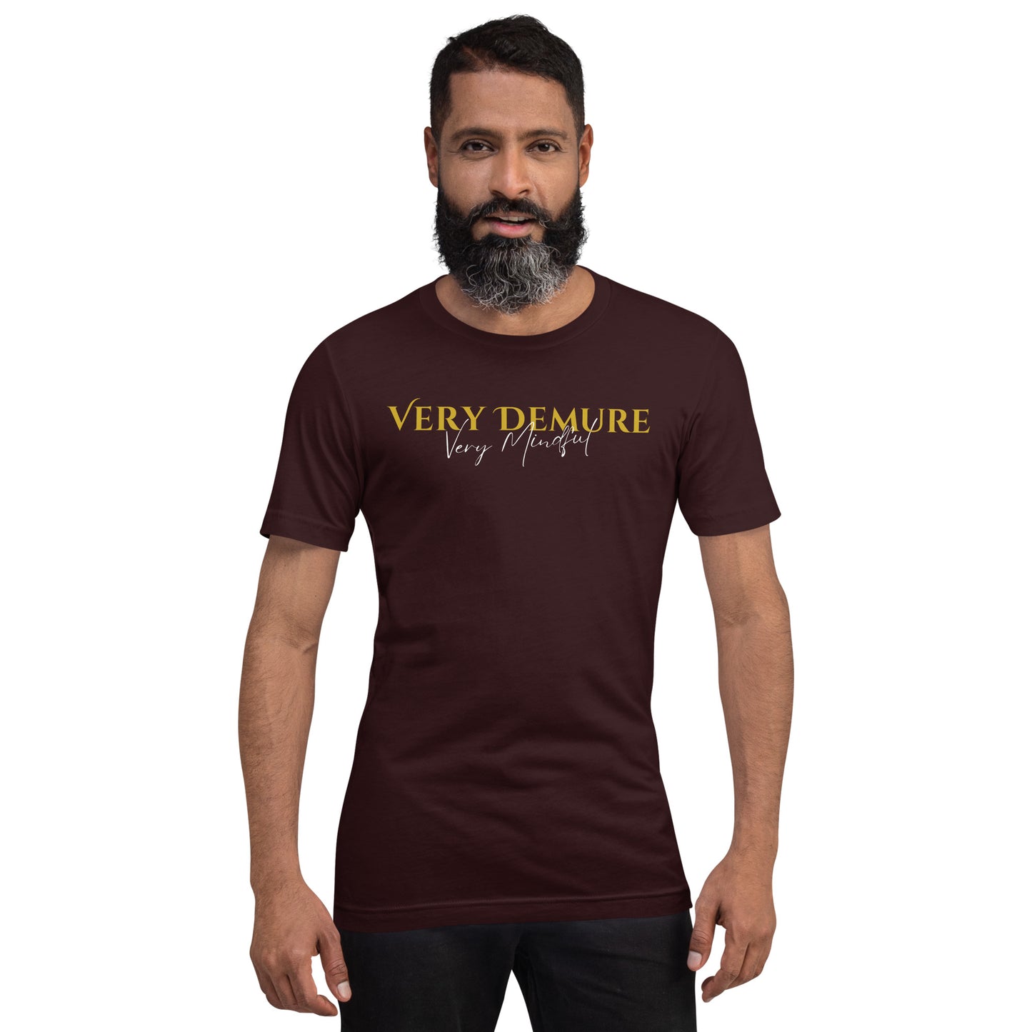 Very Demure. Very Mindful Unisex t-shirt