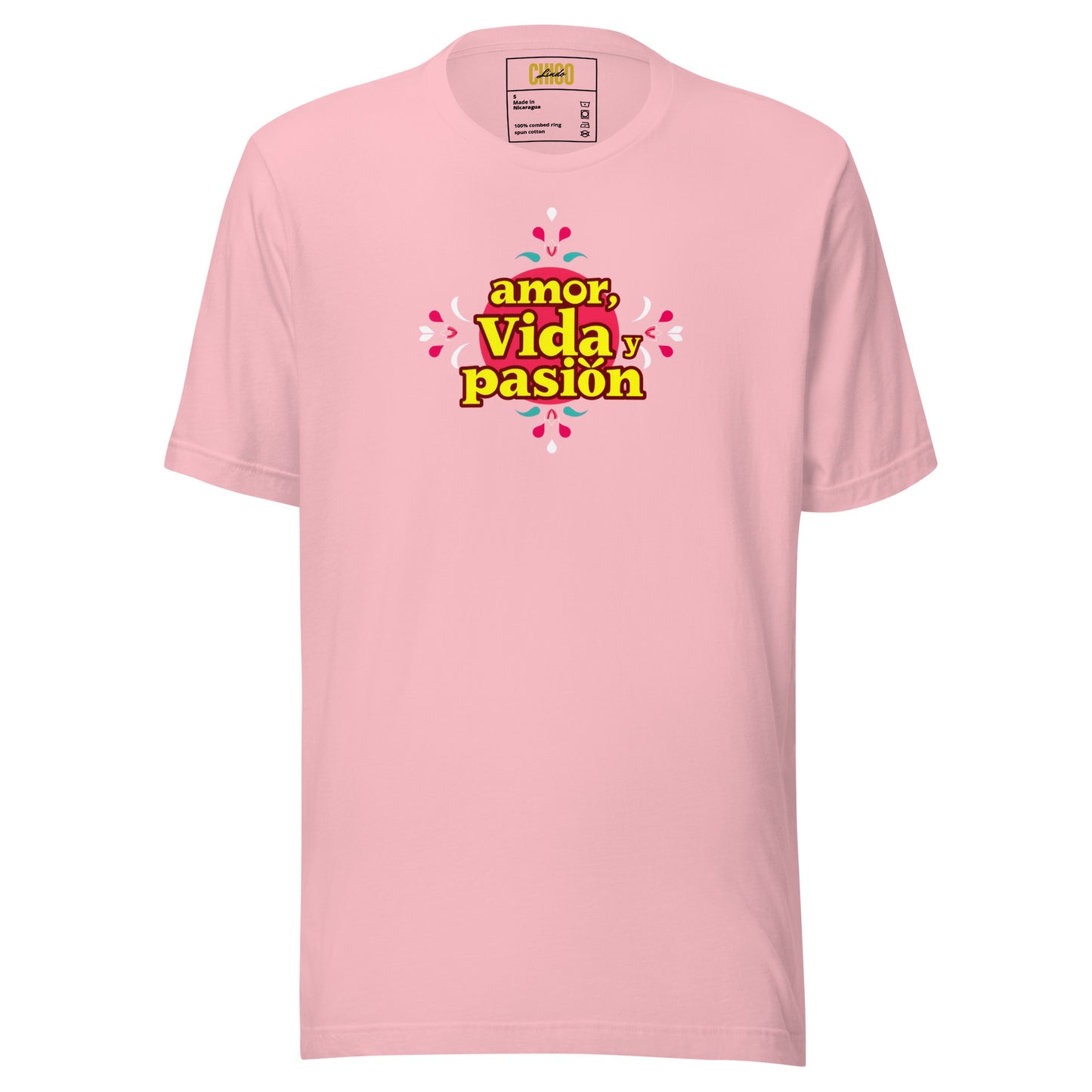 Amor Vida Pasion Unisex t-shirt
