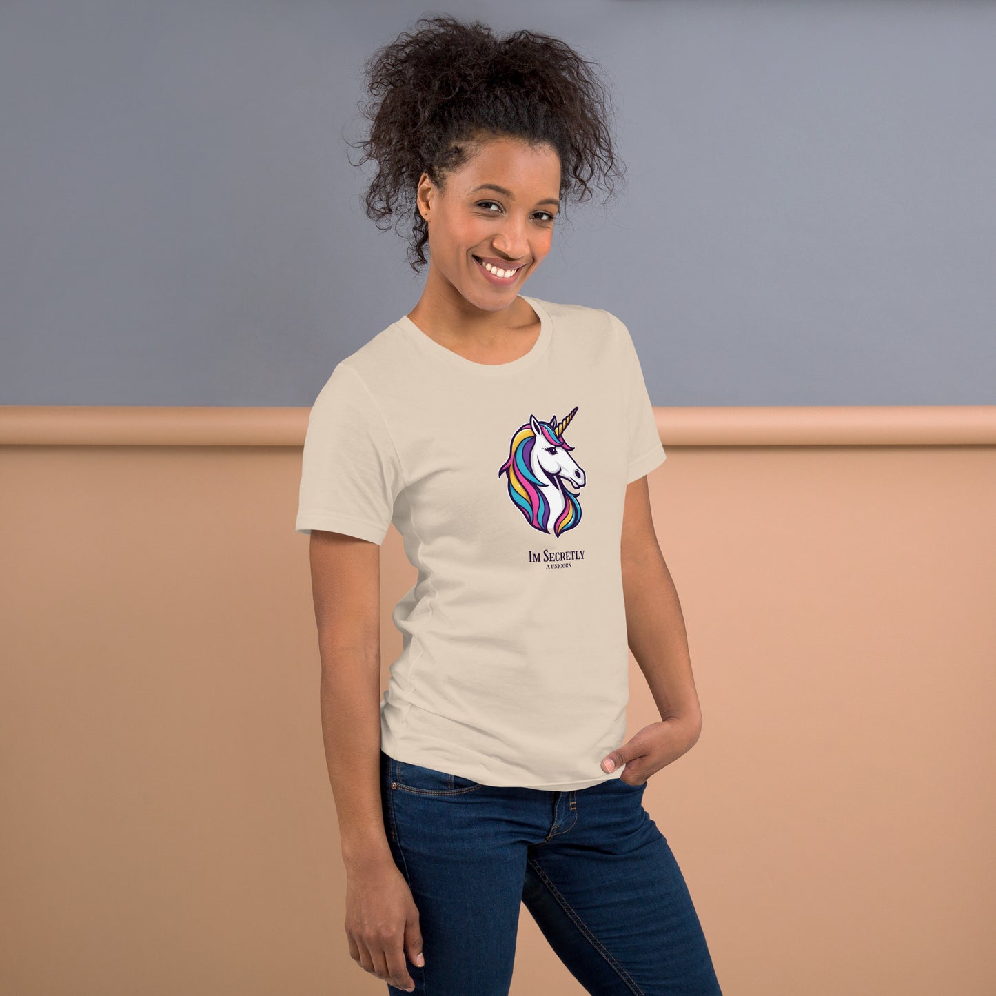 I'm Secretly a Unicorn Unisex t-shirt
