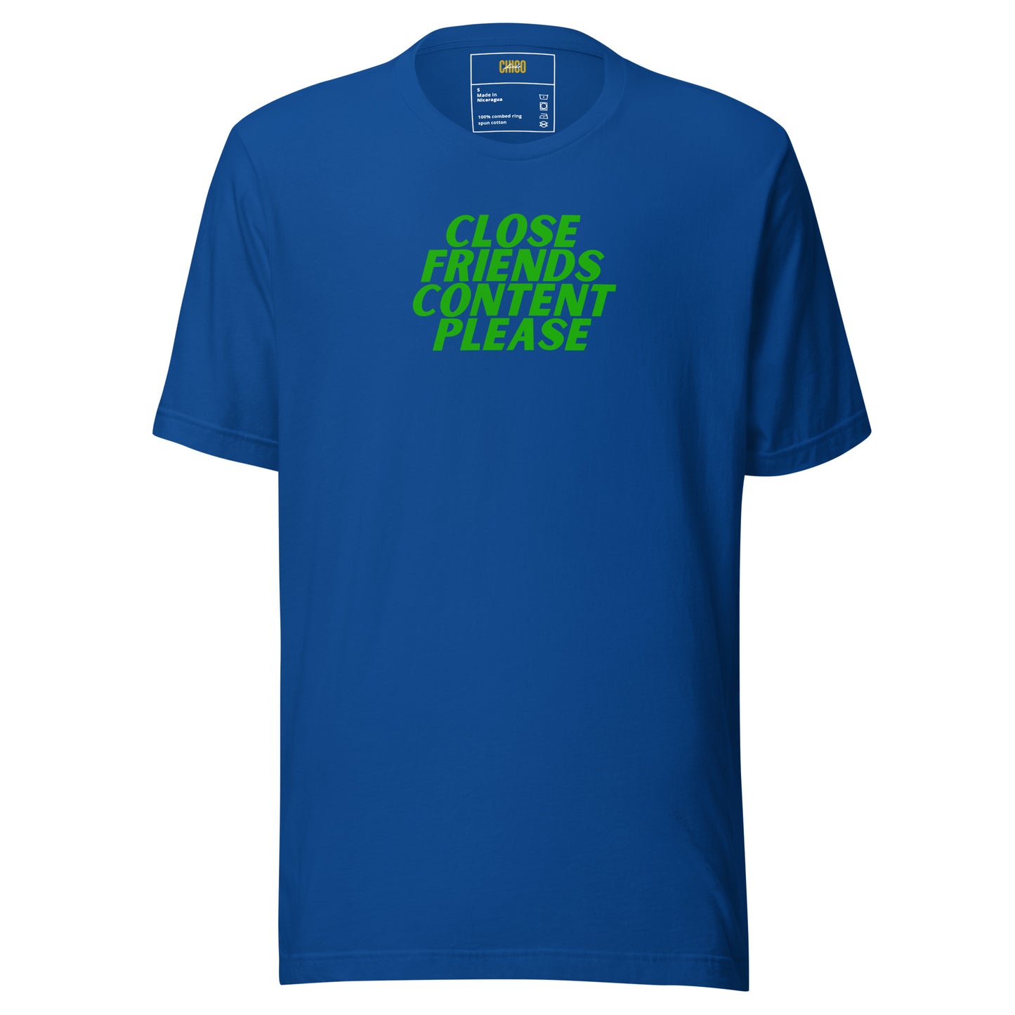 Close Friends Content Please Unisex t-shirt