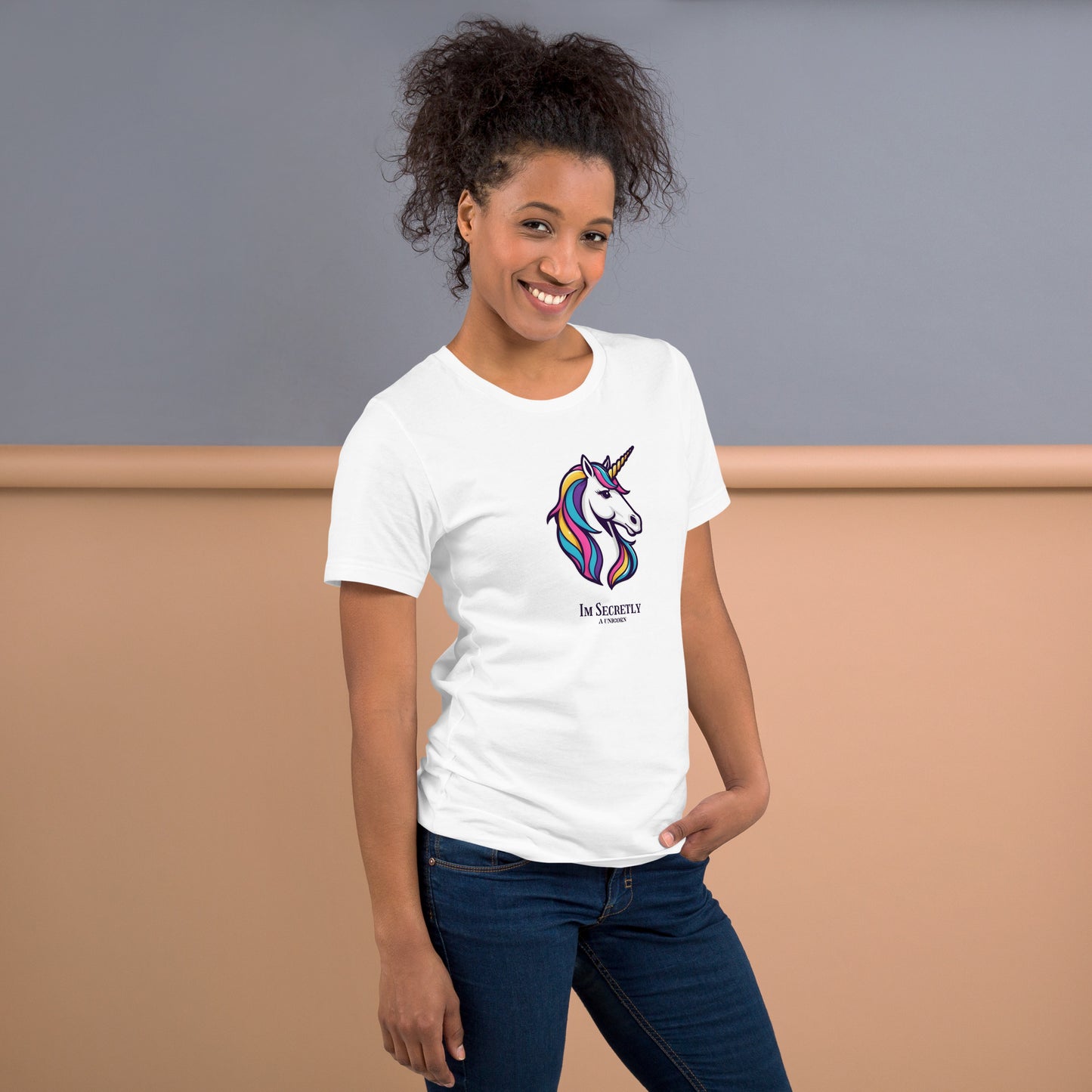 I'm Secretly a Unicorn Unisex t-shirt