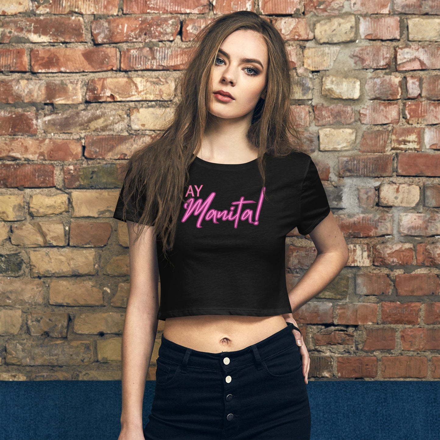 Ay Manita - Women’s Crop Tee