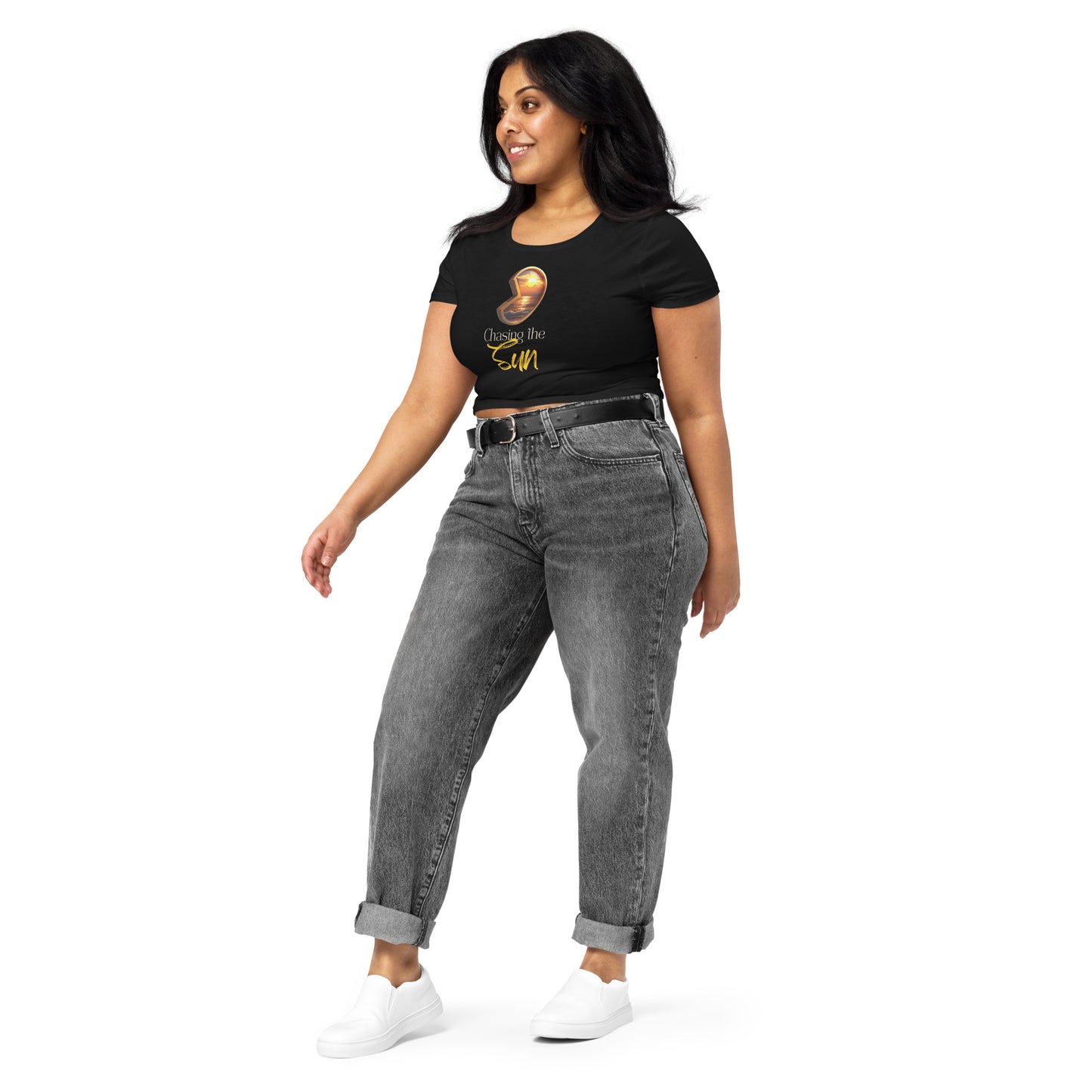 Chasing the Sun Women’s Crop Tee