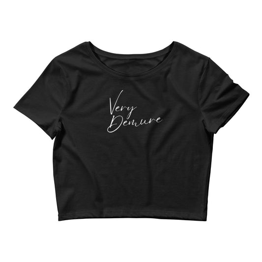 Very Demure Women’s Crop Tee