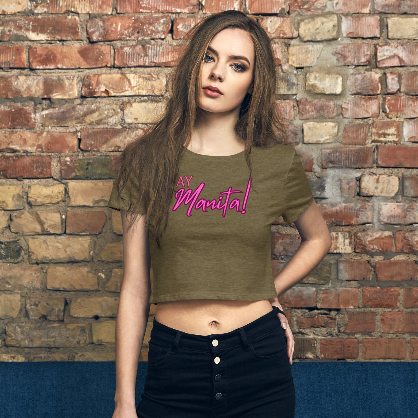 Ay Manita - Women’s Crop Tee