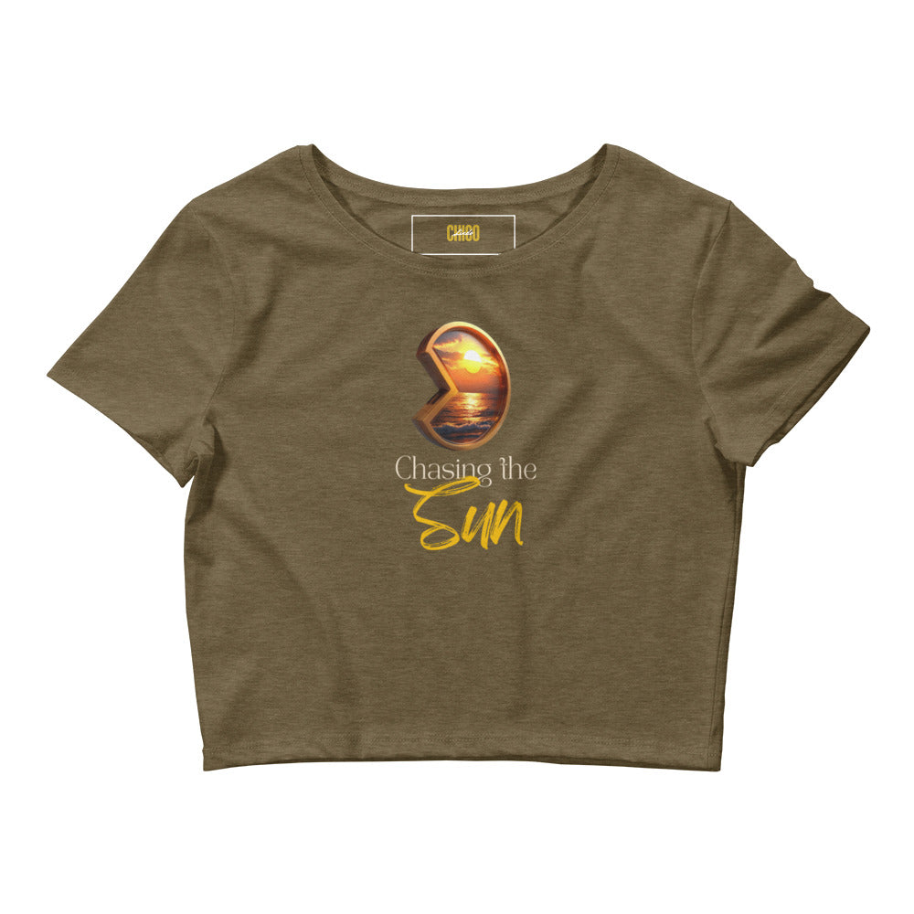 Chasing the Sun Women’s Crop Tee