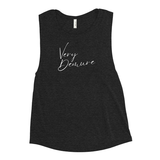 Very Demure Ladies’ Muscle Tank