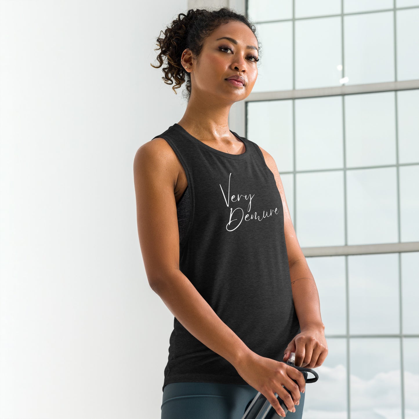 Very Demure Ladies’ Muscle Tank