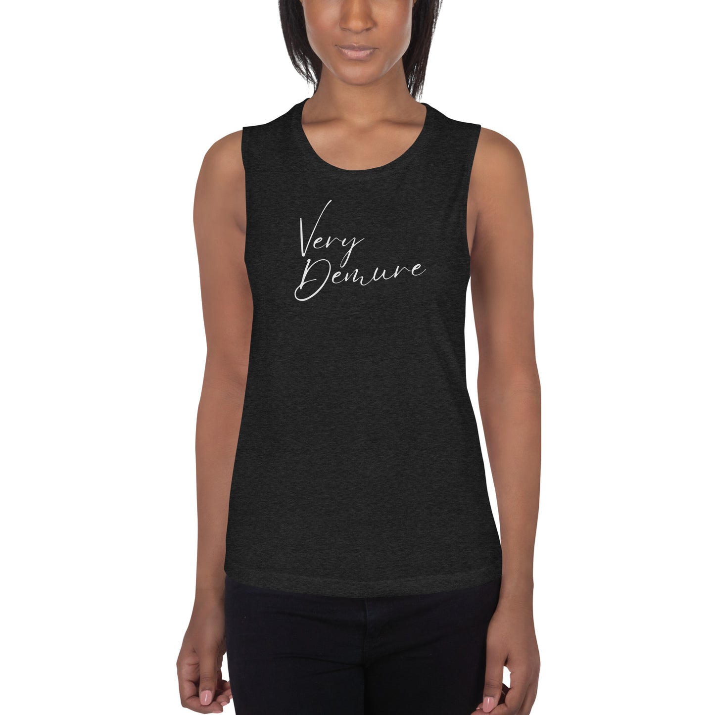 Very Demure Ladies’ Muscle Tank