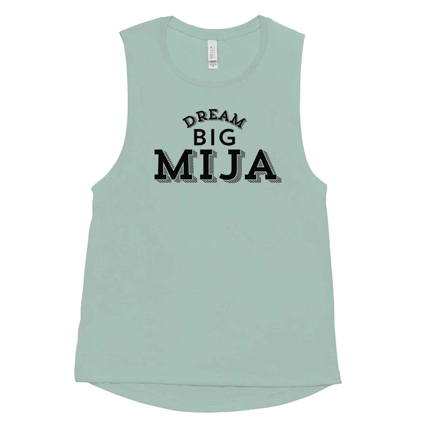 Dream Big Mija Ladies’ Muscle Tank