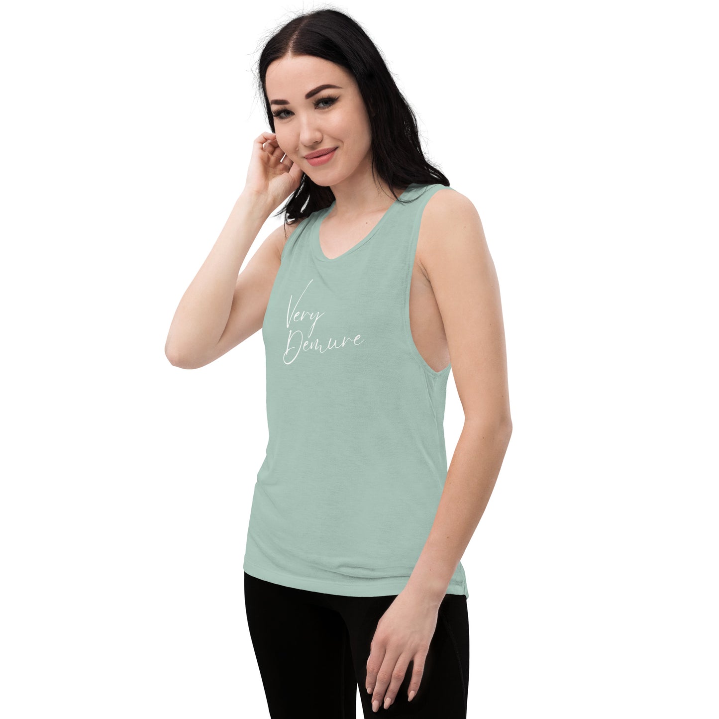 Very Demure Ladies’ Muscle Tank