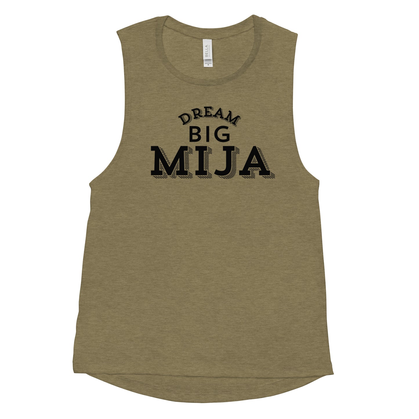 Dream Big Mija Ladies’ Muscle Tank