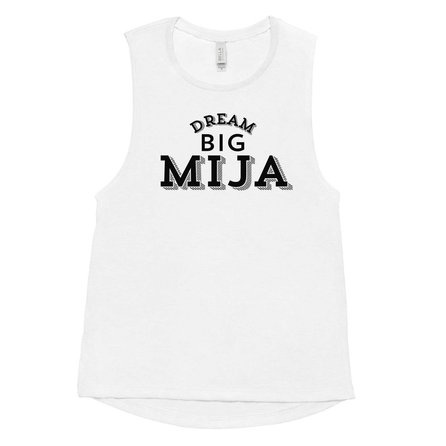 Dream Big Mija Ladies’ Muscle Tank