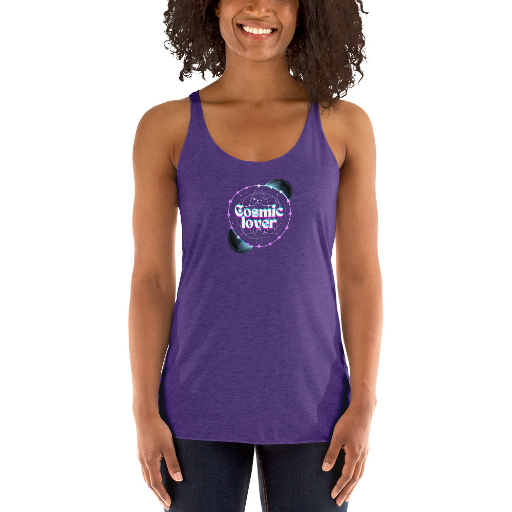 Cosmic Lover Women's Racerback Tank