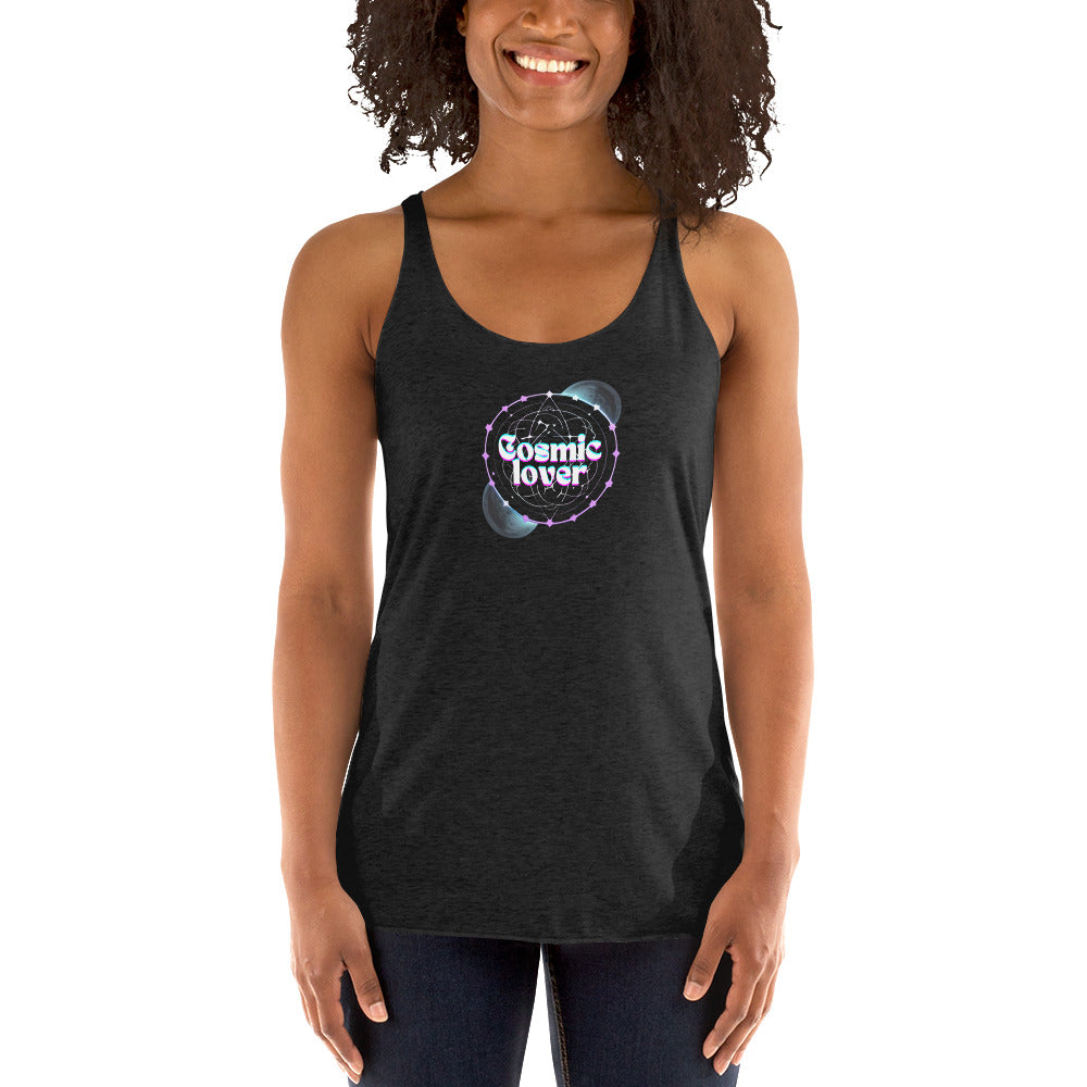 Cosmic Lover Women's Racerback Tank