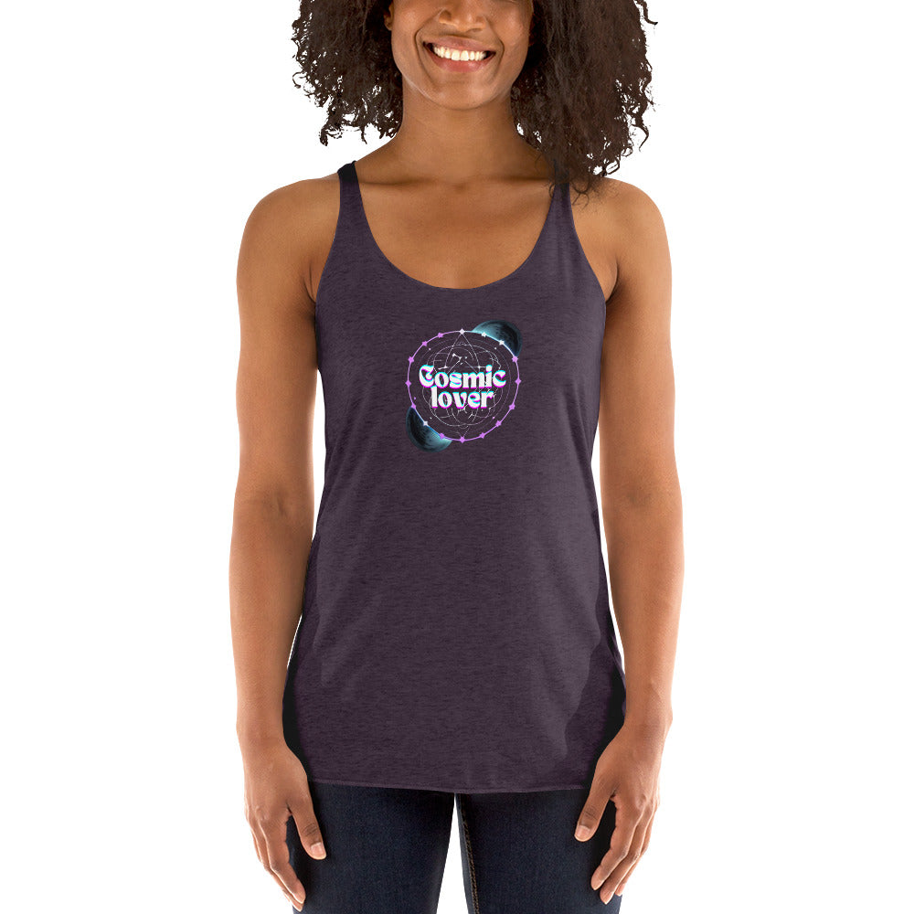 Cosmic Lover Women's Racerback Tank