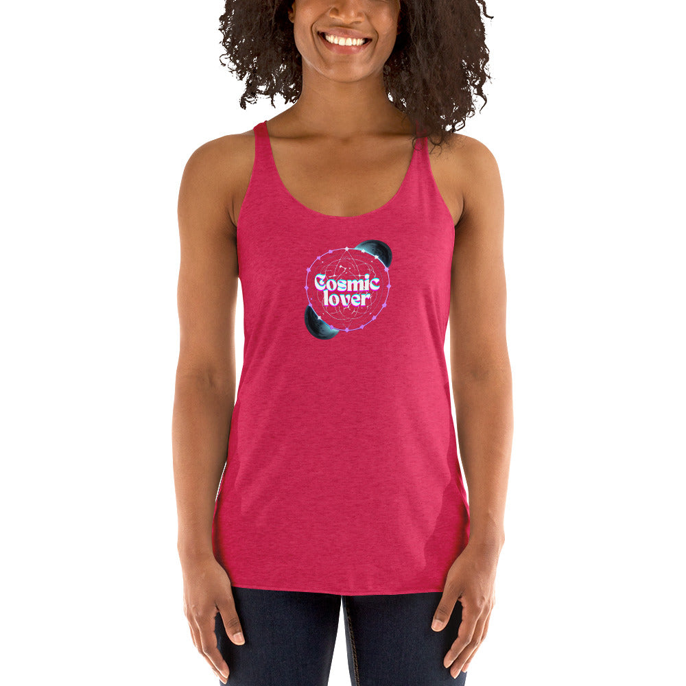 Cosmic Lover Women's Racerback Tank