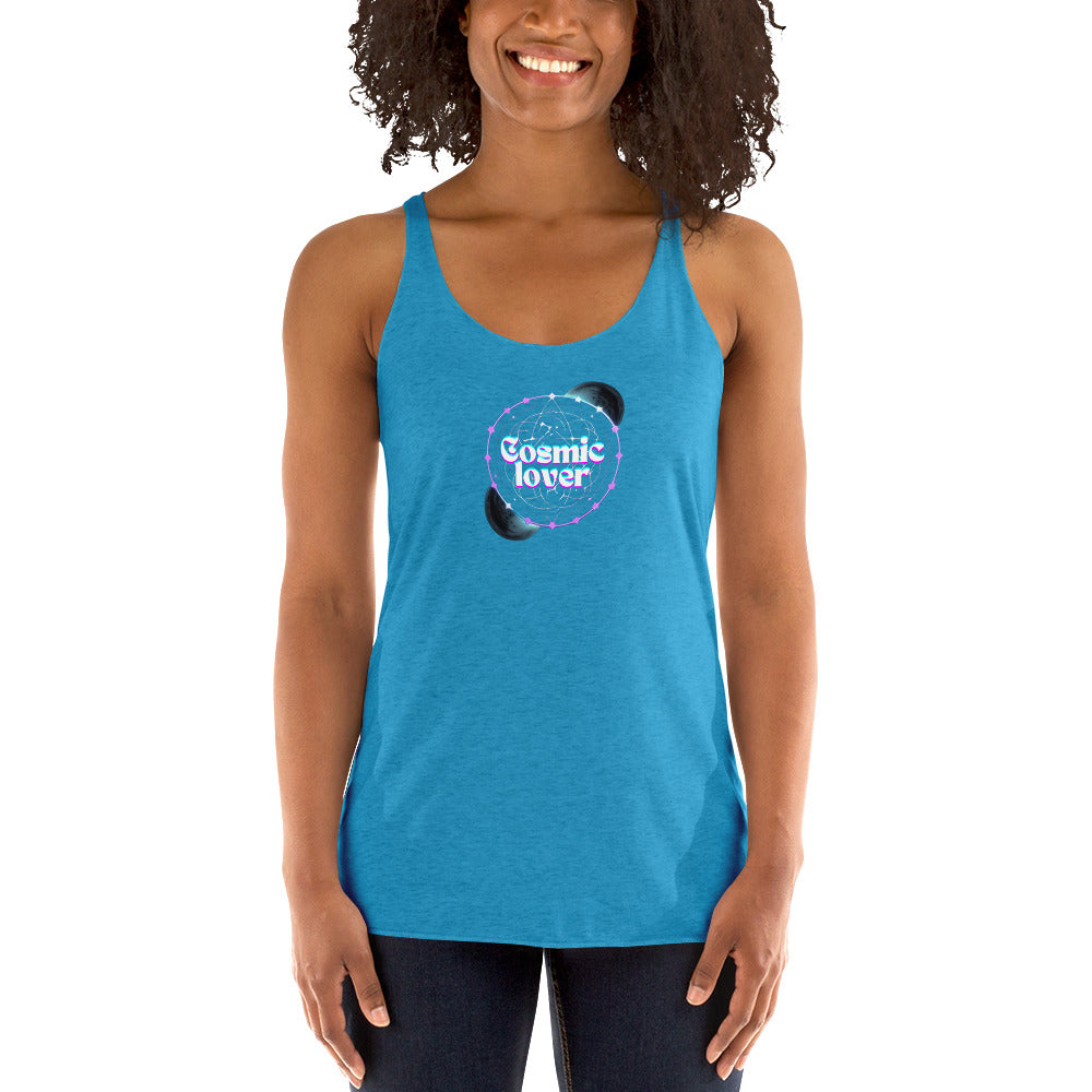 Cosmic Lover Women's Racerback Tank